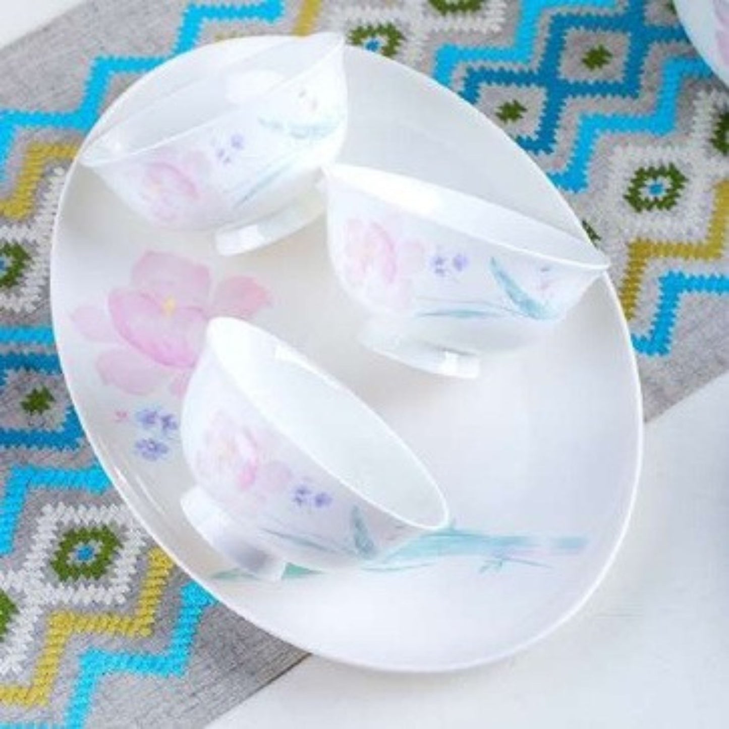 Floral Fairy bone china crockery set