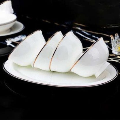 Golden Rose Elegance bone china crockery set