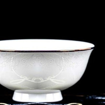 Golden Rose Elegance bone china crockery set