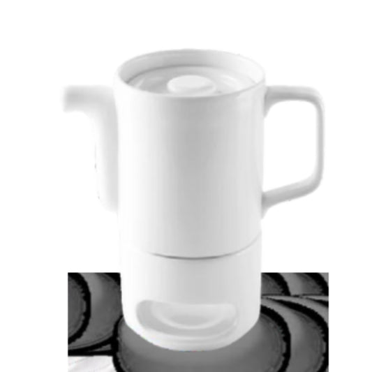 Ceramic Teapot & Tealight Holder Set – A22672 & A22675