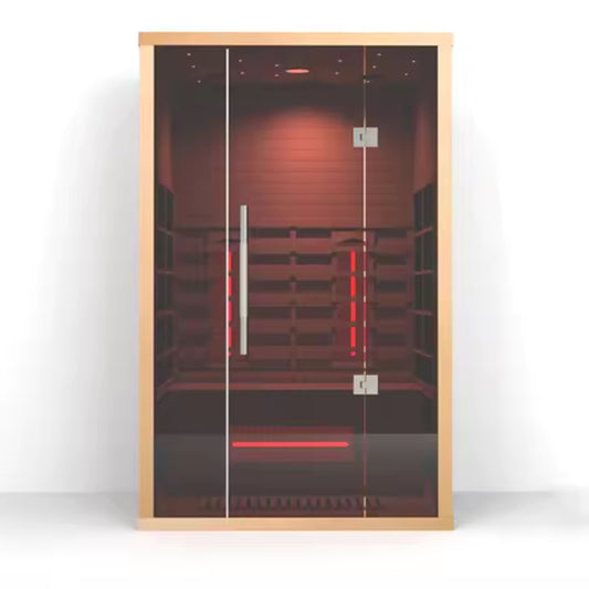 Full Spectrum Carbon Infrared Sauna Cabin SMT-021B (2 Person Size)