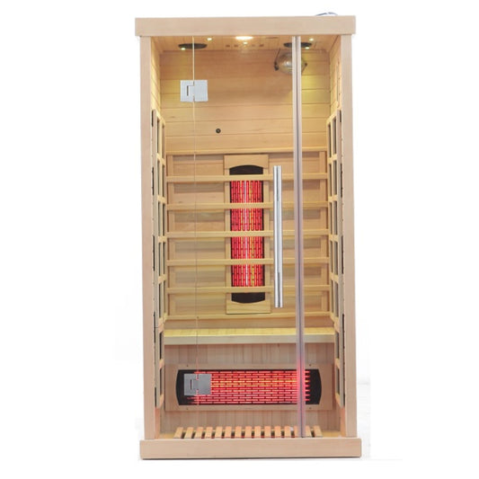 Full Spectrum Carbon Infrared Sauna Cabin SMT-011HC (1 Person Size)