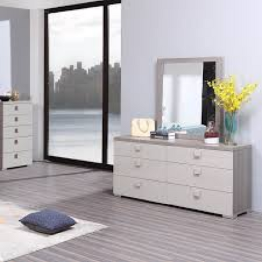 Double Dresser 1548-213 with Mirror 1548-223