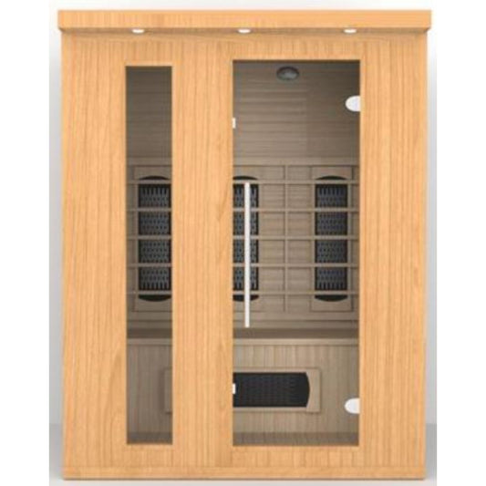 Infrared Sauna Cabin with LED Therapy – Model SMT-031HA (3-Person Size)