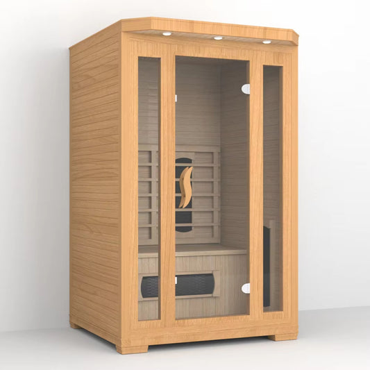 SMT-021HB Two-Person Infrared Sauna with Bluetooth