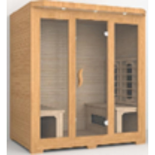 SMT-041HB Four-Person Infrared Sauna with Bluetooth