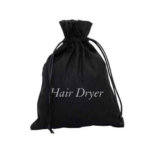 Hair Dryer Bag Drawstring Portable Dustproof Travel Friendly Durable Storage Pouch
