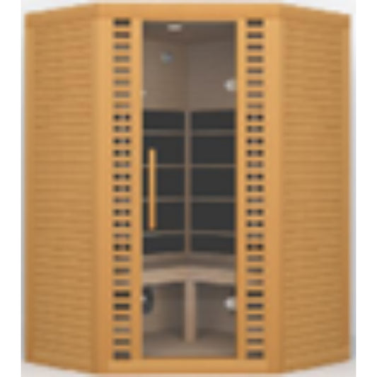 SMT-043CPD 3-Person Corner Infrared Sauna