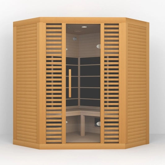 SMT-044CPD 3–4 Person Infrared Corner Sauna