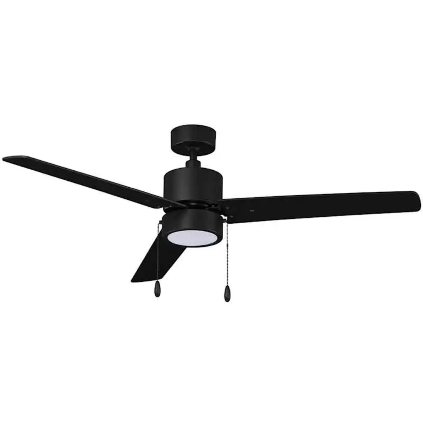 KBS-52K051 Black Plywood Blade Ceiling Fan with LED Light