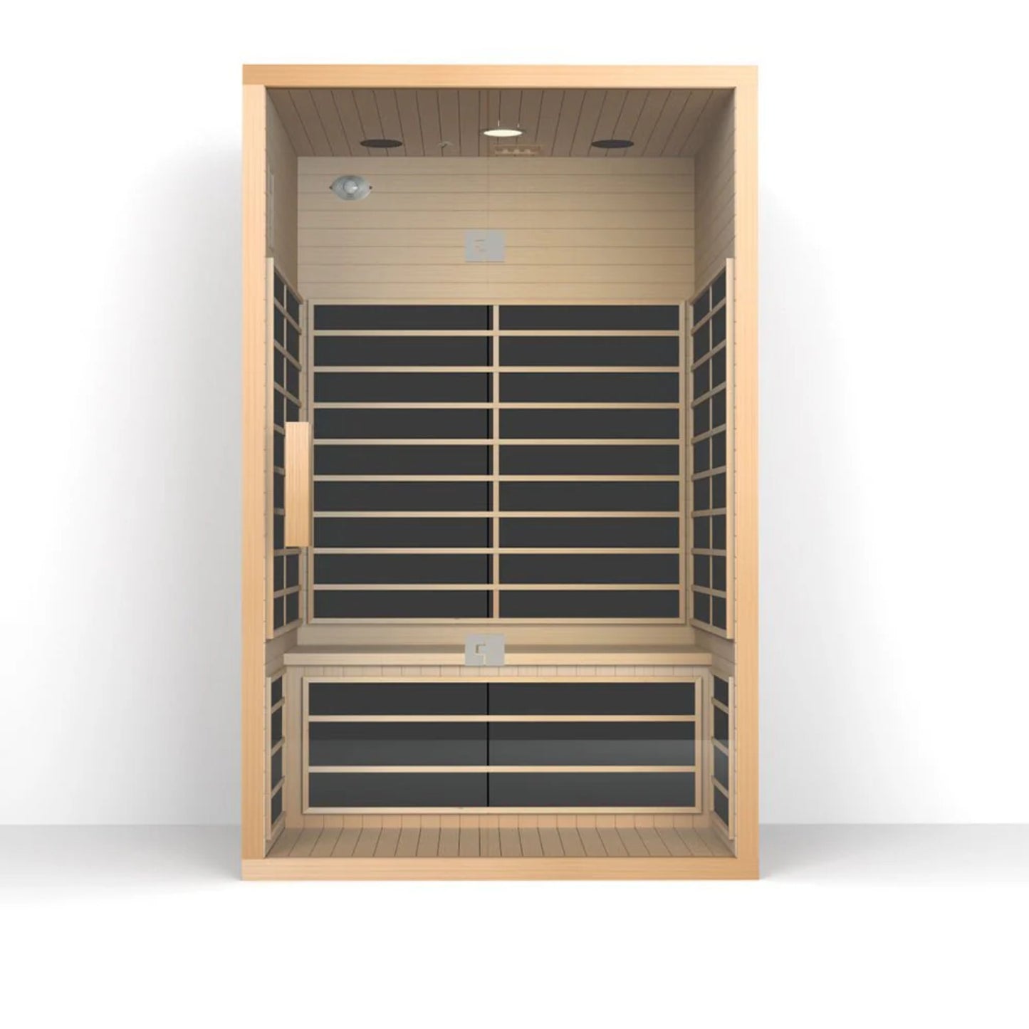 SMT-021PE 2-Person Infrared Sauna with Bluetooth Audio