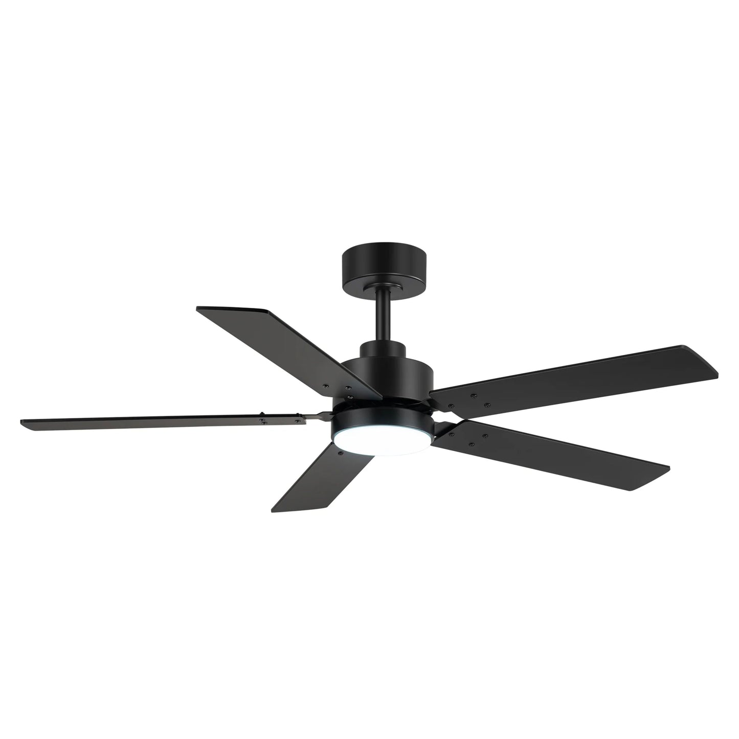 KBS-52K217 Black Plywood Blade Ceiling Fan with LED Light
