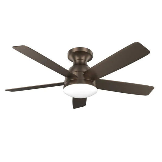 KBS-44K009 Coffee Black Blade Ceiling Fan with LED Light