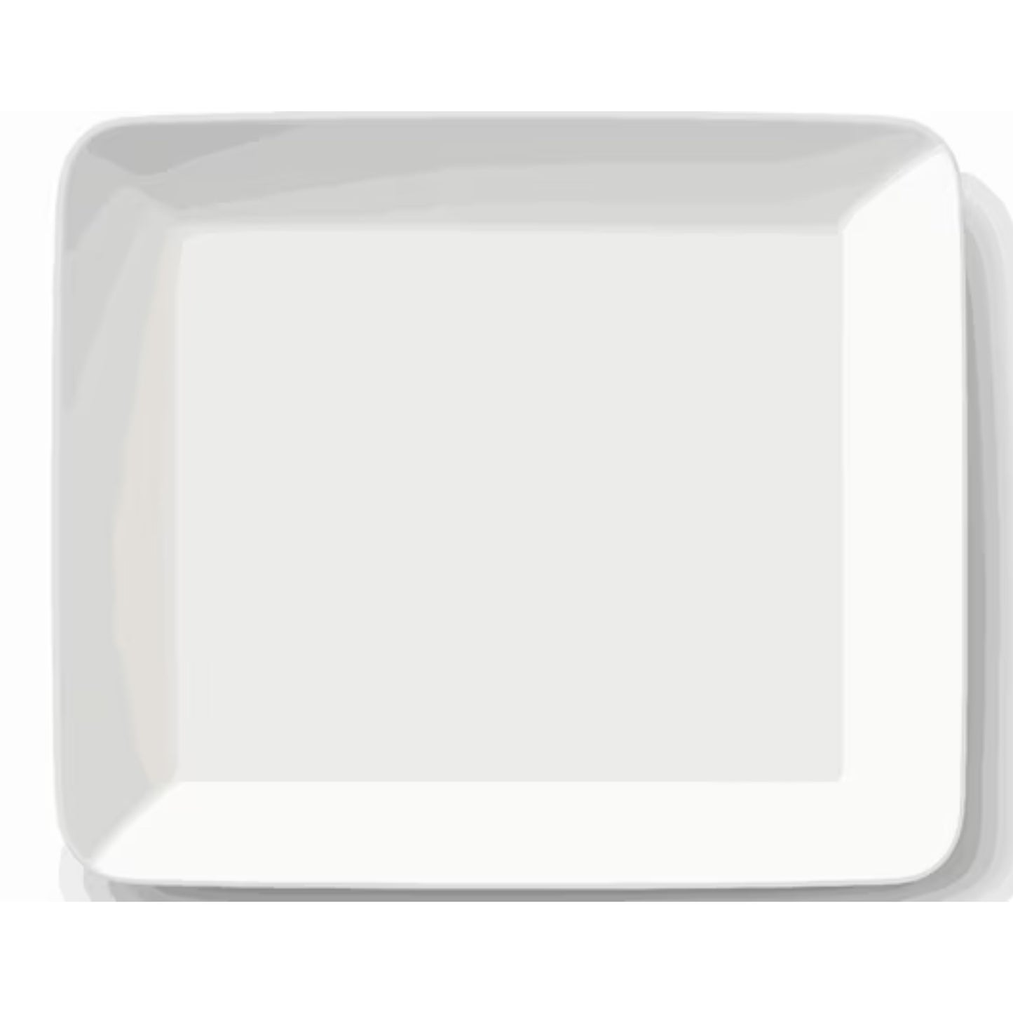 Square Ceramic Plate – 325x310x25mm (Model A23724)