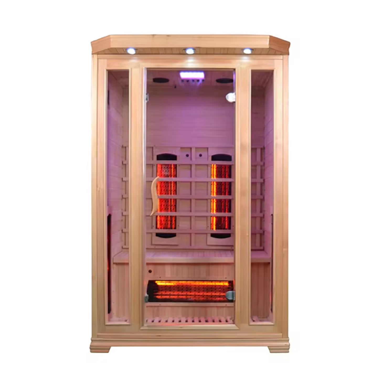 Full Spectrum Carbon Infrared Sauna Cabin SMT-021HB (2 Person Size)