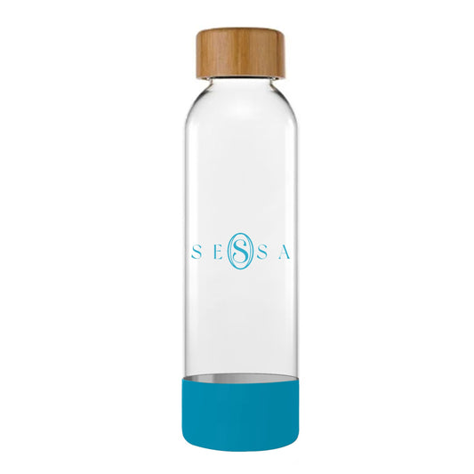 Glass Water Bottle with Tamper-Proof Sticker – Eco-Friendly & Stylish