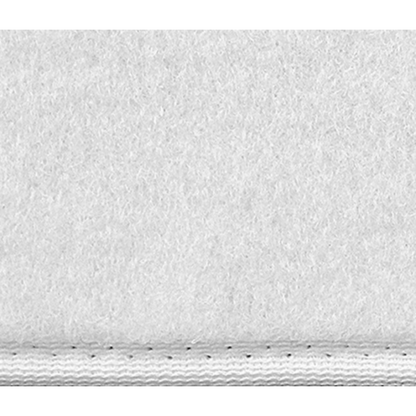 White Synthetic Aisle Runner Carpet – 432 x 48 Inches