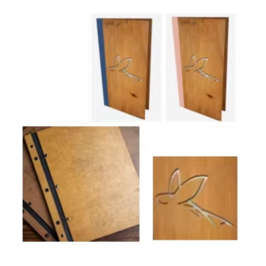 Wooden Menu – Elegant, Durable, and Customizable Display