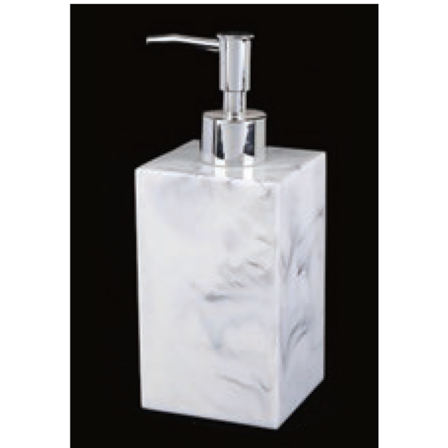 Marble Finish Countertop Soap Dispenser – 420ML