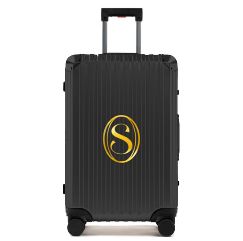 Premium All-Aluminum-Magnesium Carry-On Roller Bag – Matte Black