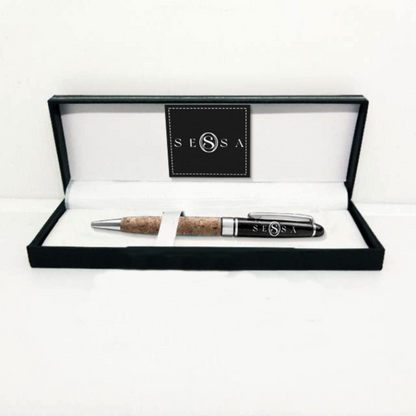 Cork Grip Ballpoint Pen – Customizable Colors & Gift Box Option