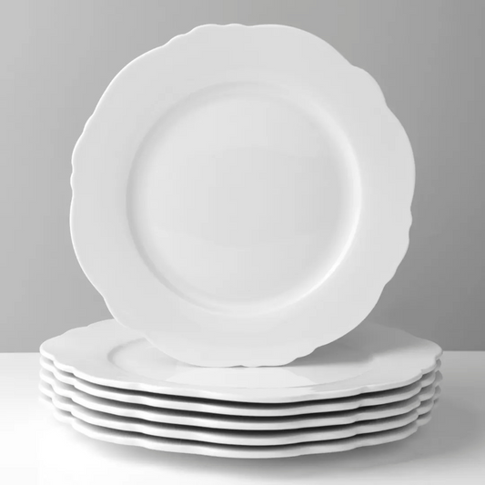 Ceramic Plates – Set of 3, 8", 9.5", 10.5" Diameters