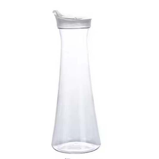 Acrylic Water Bottle with Plastic Lid, Sleek & Durable Design