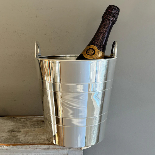 Customizable Stainless Steel Wine Bucket – 9" Height