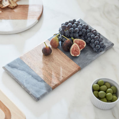 Premium Wooden Charcuterie Board – Elegant Serving Platter for Cheese, Meats & Appetizers